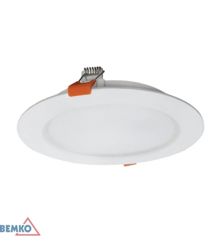 DOWNLIGHT LED HELAR 8W 4000K 650LM IP40 OKRĄGŁA BIAŁA BEMKO C70-DLH-084-WH