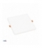 DOWNLIGHT LED WALED 5W 4000K 420LM IP66/IP20 PF0.5 75x75x20MM KWADRAT BIAŁY BEMKO C70-DLW-S075-050-4K-WH