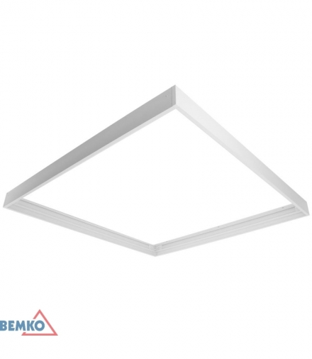 RAMKA MONTAŻOWA DO PANELU LED 60x60 BIAŁA ECO BEMKO C71-RNT066-WH-ECO