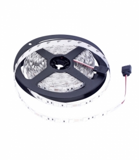 TAŚMA LED PREMIUM 12V DC 3528 600LED/5M 48W IP20 2LATA GW. CZERWONA BEMKO D87-LS-3528-600-IP20-RED