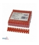 ZŁĄCZKA ZACISKOWA 2.5mm2 TWARDA POMARAŃCZOWA - 10 SZT BEMKO E07-CS025-PA