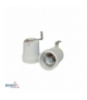 OPRAWKA CERAMICZNA E27 Z UCHWYTEM L BEMKO E15-E27-F519L