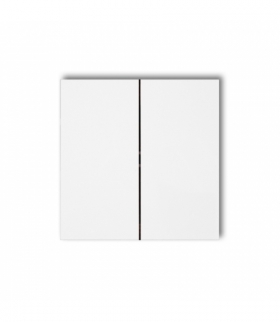 prod. uzupełniające Klawisze podwójne do łączników DECO, FLEXI, MINI (komplet dwóch sztuk) Karlik DKL-2