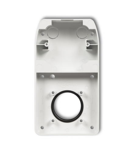 DECO Puszka montażowa podwójna do gniazda ssącego odkurzacza centralnego z gniazdem pojedynczym z uziemieniem DECO Karlik DPV-2