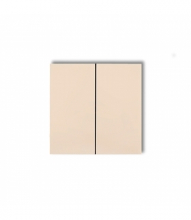prod. uzupełniające Klawisze podwójne do łączników DECO, FLEXI (komplet dwóch sztuk) Karlik 1DKL-2