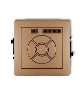 DECO Mechanizm elektronicznego sterownika roletowego (sterowanie lokalne i pilotem) Karlik 8DSR-2