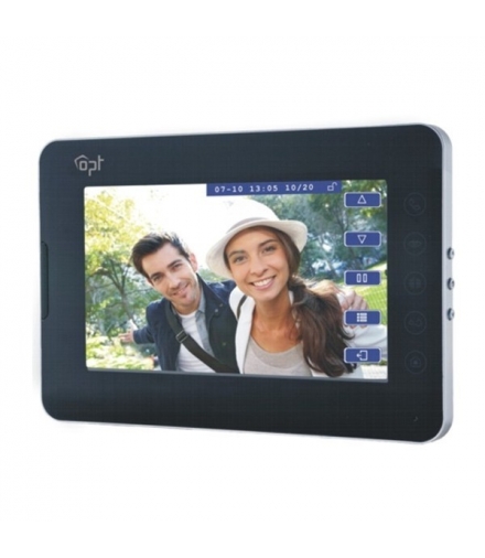 Wideo monitor 2-żyłowy, bezsłuchawkowy, kolorowy, LCD 7" AT-1036PMV