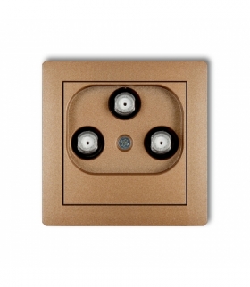DECO Mechanizm gniazda multimedialnego 3F DATA (UPC) Karlik 8DGMU