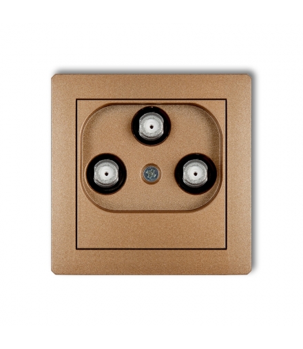 DECO Mechanizm gniazda multimedialnego 3F DATA (UPC) Karlik 8DGMU