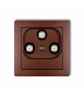 DECO Mechanizm gniazda multimedialnego 3F DATA (UPC) Karlik 9DGMU