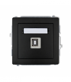 DECO Mechanizm gniazda pojedynczego USB A-B 2.0 Karlik 12DGUSB-3