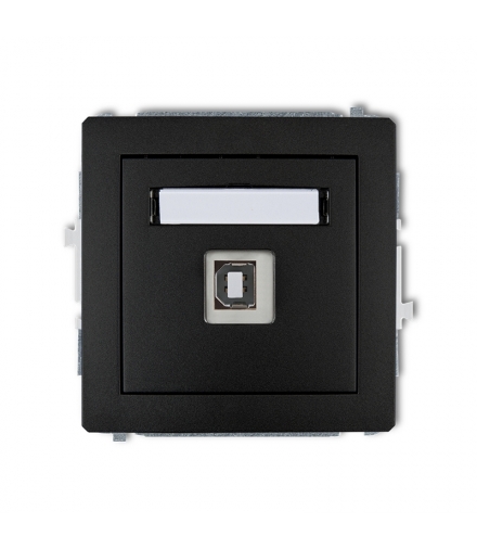 DECO Mechanizm gniazda pojedynczego USB A-B 2.0 Karlik 12DGUSB-3