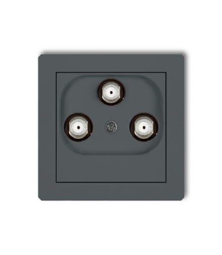 DECO Mechanizm gniazda multimedialnego 3F DATA (UPC) Karlik 28DGMU