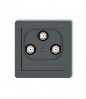 DECO Mechanizm gniazda multimedialnego 3F DATA (Vectra) Karlik 28DGMV