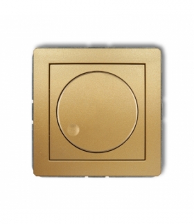 DECO Mechanizm elektronicznego regulatora oświetlenia przyciskowo-obrotowego do lamp LED Karlik 29DRO-2