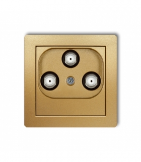 DECO Mechanizm gniazda multimedialnego 3F DATA (UPC) Karlik 29DGMU