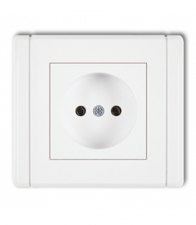 FLEXI Gniazdo pojedyncze bez uziemienia 2P (bez przesłon torów prądowych) Karlik FGP-1