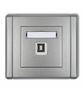 FLEXI Gniazdo pojedyncze USB A-B 2.0 Karlik 7FGUSB-3