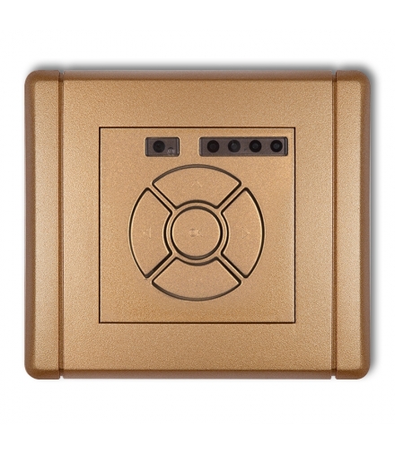 FLEXI Elektroniczny sterownik roletowy (sterowanie lokalne i pilotem, sterowanie strefą, dodatkowy przycisk) Karlik 8FSR-3A