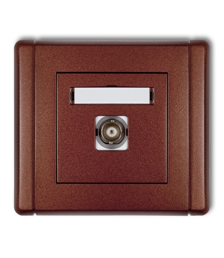 FLEXI Gniazdo pojedyncze BNC Karlik 9FGBNC-1