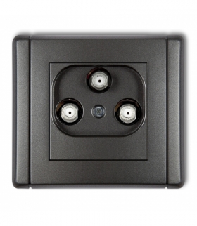 FLEXI Gniazdo multimedialne 3F DATA (UPC) Karlik 11FGMU