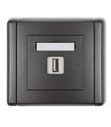 FLEXI Ładowarka USB pojedyncza, 5V, 1A Karlik 11FCUSB-1