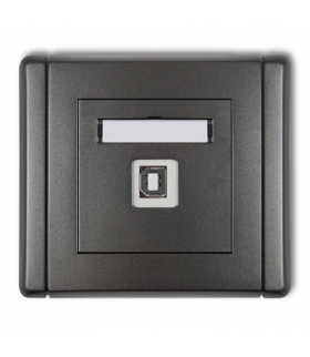 FLEXI Gniazdo pojedyncze USB A-B 2.0 Karlik 11FGUSB-3