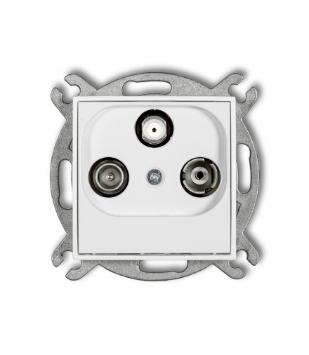 MINI Mechanizm gniazda abonenckiego RTV-SAT przelotowego 10dB Karlik MGSP