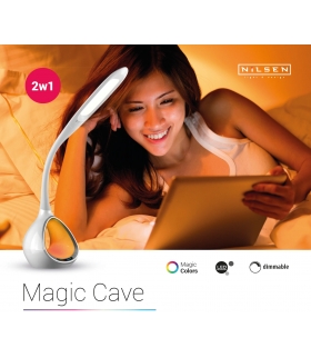 Wielofunkcyjna lampka biurkowa 9W LED Svan HR001