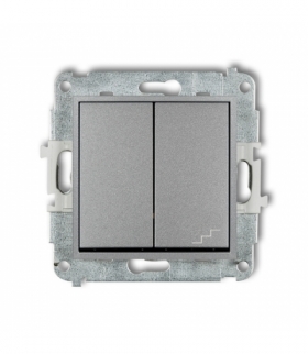 MINI Mechanizm łącznika jednobiegunowego ze schodowym (osobne zasilanie) Karlik 7MWP-10.2