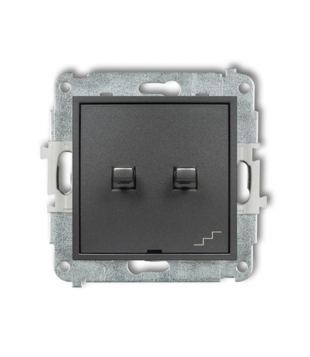 MINI Mechanizm łącznika podwójnego schodowego w stylu amerykańskim Karlik 11MWPUS-33