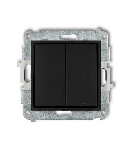 MINI Mechanizm łącznika jednobiegunowego ze schodowym (osobne zasilanie) Karlik 12MWP-10.2