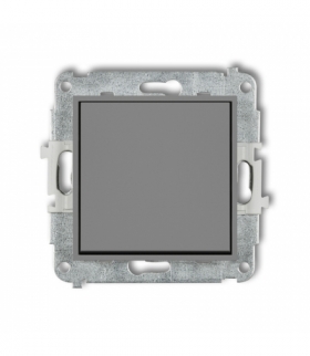 MINI Mechanizm łącznika zwiernego, jednobiegunowego (jeden klawisz bez piktogramu) Karlik 27MWP-4.1