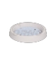 Plafon LESTE LED 8W, 80 SMD3014 Epistar, 660lm, 3000K, poliwęglan mleczny