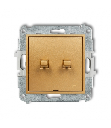 MINI Mechanizm łącznika podwójnego schodowego w stylu amerykańskim Karlik 29MWPUS-33