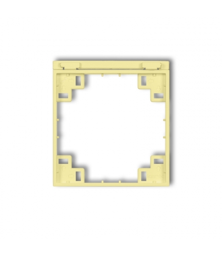 prod. uzupełniające Ramka pośrednia do gniazd bryzgoszczelnych z uziemieniem SCHUKO Karlik 43MRPB-1s