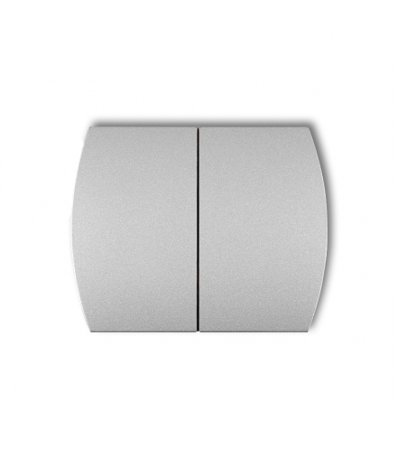 prod. uzupełniające Klawisze podwójne do łączników TREND, LOGO (komplet dwóch sztuk) Karlik 7KL-2