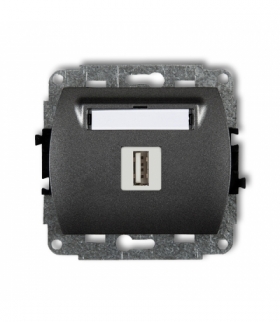 TREND Mechanizm gniazda pojedynczego USB A-A 2.0 Karlik 11GUSB-1