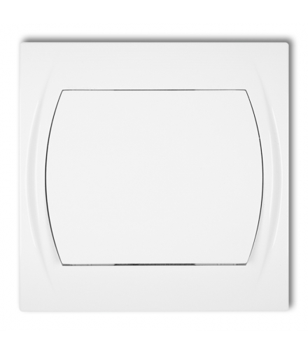 LOGO Łącznik krzyżowy podświetlany (jeden klawisz bez piktogramu) Karlik LWP-6L.1