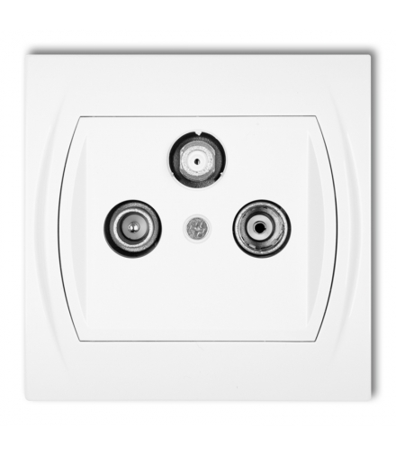 LOGO Gniazdo abonenckie RTV-SAT końcowe 1,5dB Karlik LGS