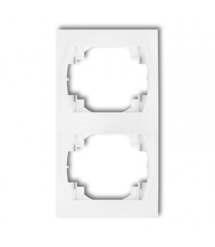 LOGO Ramka pionowa podwójna Karlik LRV-2