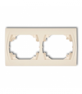 LOGO Ramka pozioma podwójna Karlik 1LRH-2