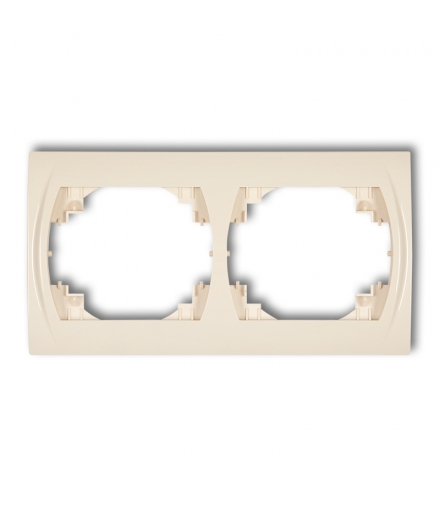 LOGO Ramka pozioma podwójna Karlik 1LRH-2