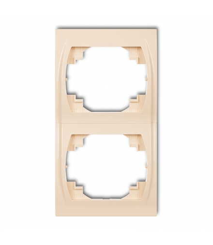 LOGO Ramka pionowa podwójna Karlik 1LRV-2