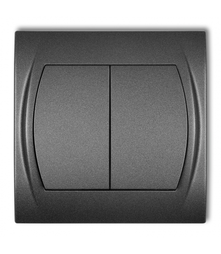 LOGO Łącznik żaluzjowy (dwa klawisze bez piktogramów) Karlik 11LWP-8.1