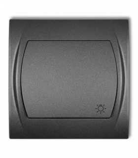 LOGO Łącznik zwierny światło podświetlany Karlik 11LWP-5L