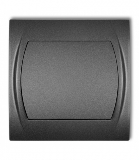 LOGO Łącznik krzyżowy podświetlany (jeden klawisz bez piktogramu) Karlik 11LWP-6L.1