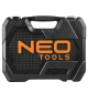 Zestaw kluczy nasadowych 1/2", 3/8" i 1/4" NEO 219 elementów