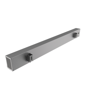 PURELIGHT LUG FLOW Przepływowa oprawa UV-C HF 2x30W/G13 z licznikiem inox