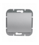 Onyx Wyłącznik klawiszowy instalacyjny p/t 10A, 250V, 1-biegunowy WP-1O SREBRNY Abex 9002191